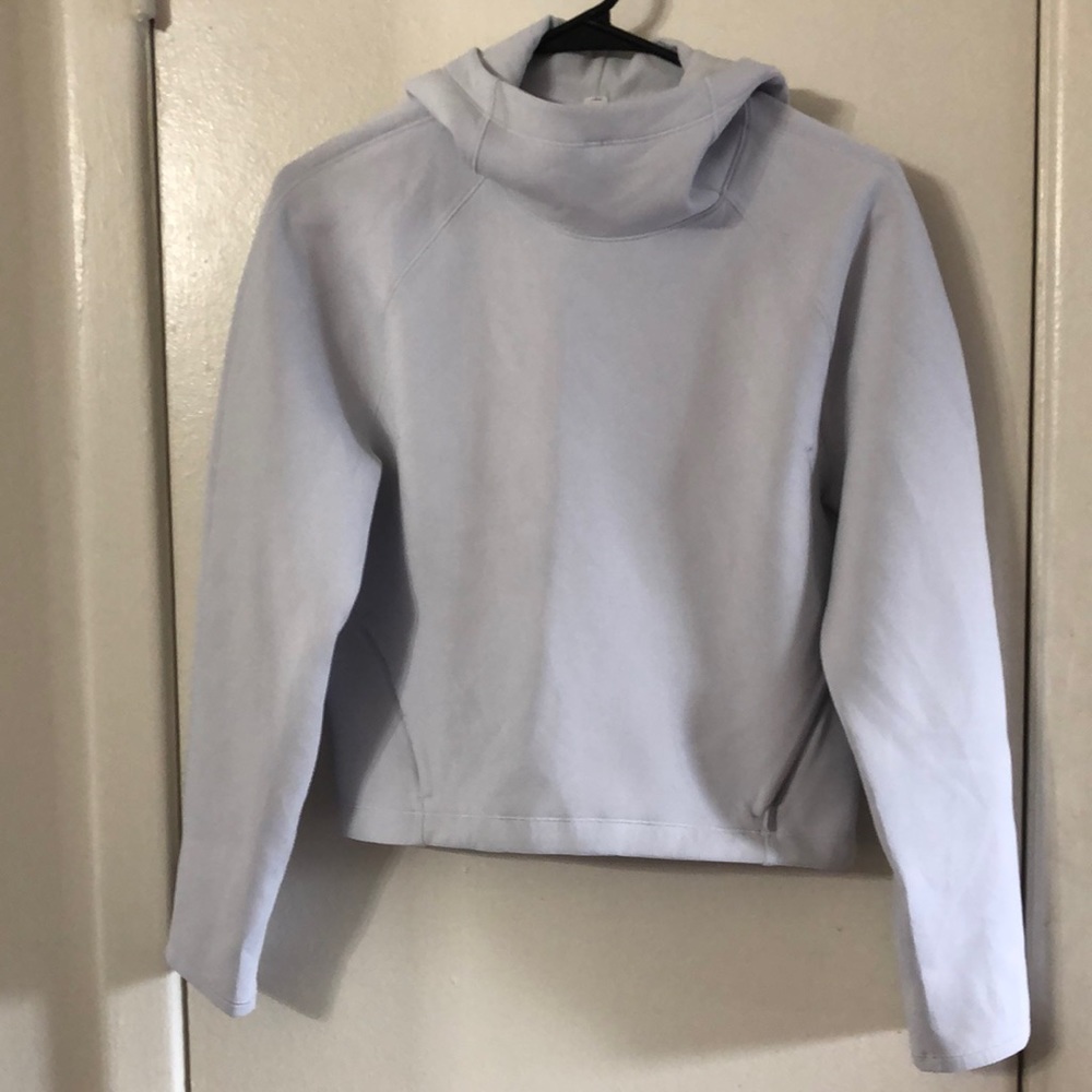 Lululemon cropped scuba hoodie